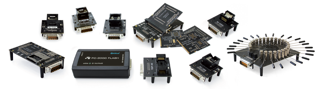 PC3000 Flash闪存存储设备U盘SD卡TF卡CF卡芯片级数据恢复设备