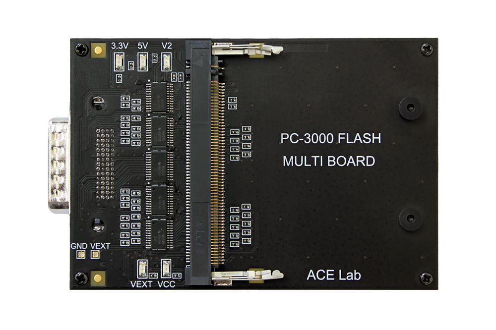 PC3000 Flash闪存存储设备U盘SD卡TF卡CF卡芯片级数据恢复设备